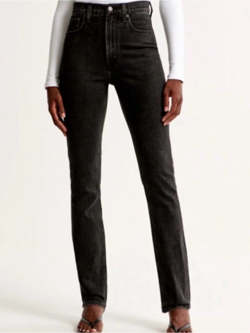 Abercrombie & Fitch | Slim Straight Ultra High Rise Jeans